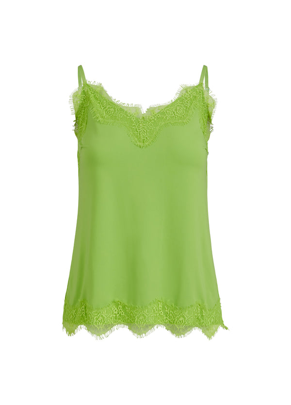 CC Heart CC HEART SPITZENTOP Top - Short sleeve Flashy green - 459
