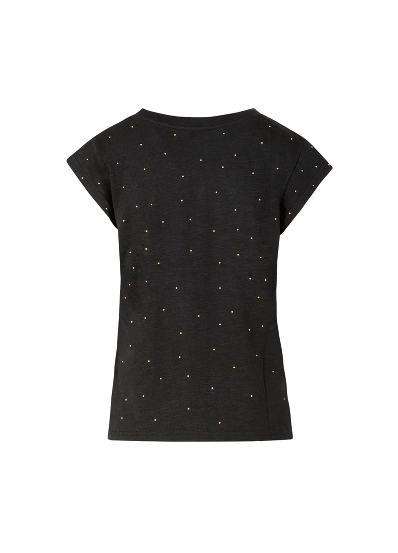 CC Heart CC HEART STUD TEE T-Shirt Black - 100
