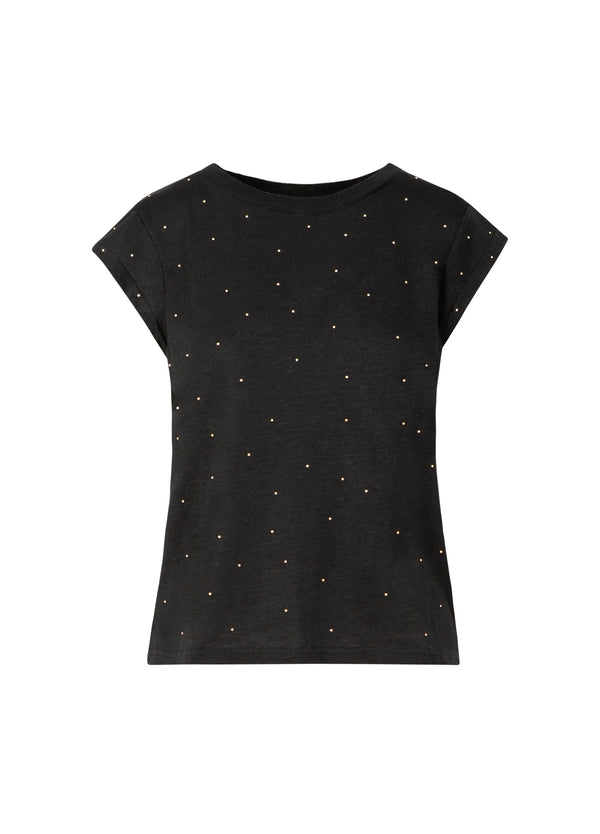 CC Heart CC HEART STUD TEE T-Shirt Black - 100