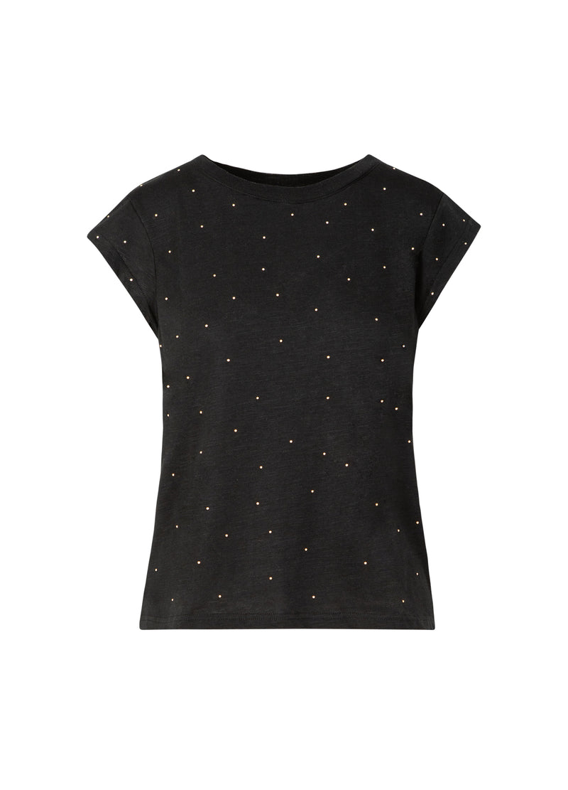 CC Heart CC HEART STUD TEE T-Shirt Black - 100