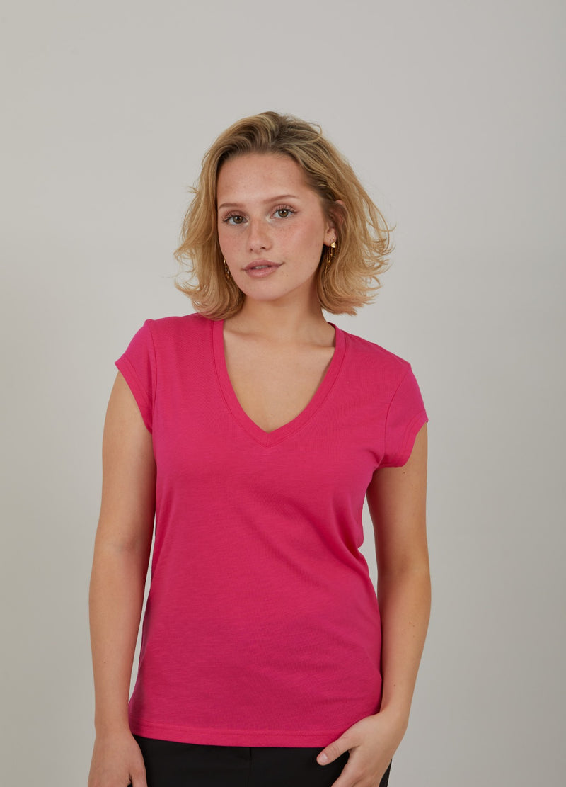 CC Heart CC HEART T-SHIRT MED V-HALT T-Shirt Bright sunrise - 740
