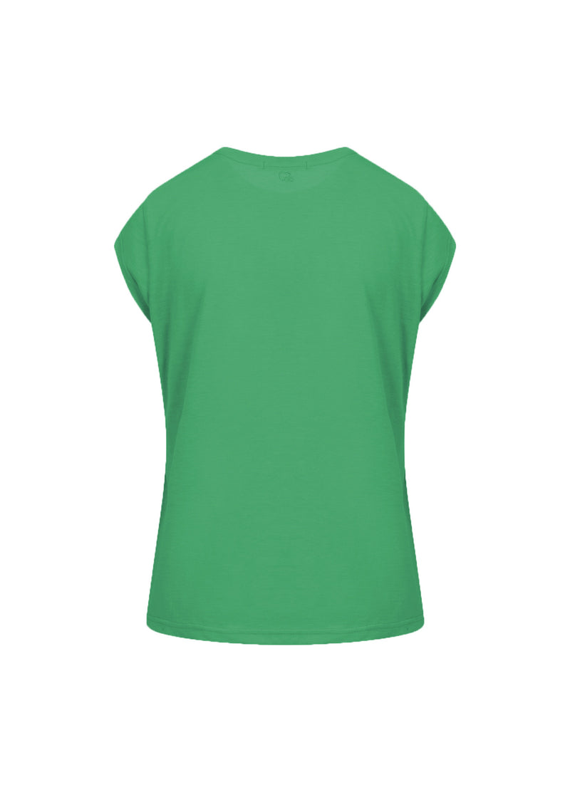 CC Heart CC HEART T-SHIRT MED V-HALT T-Shirt Emerald green - 402