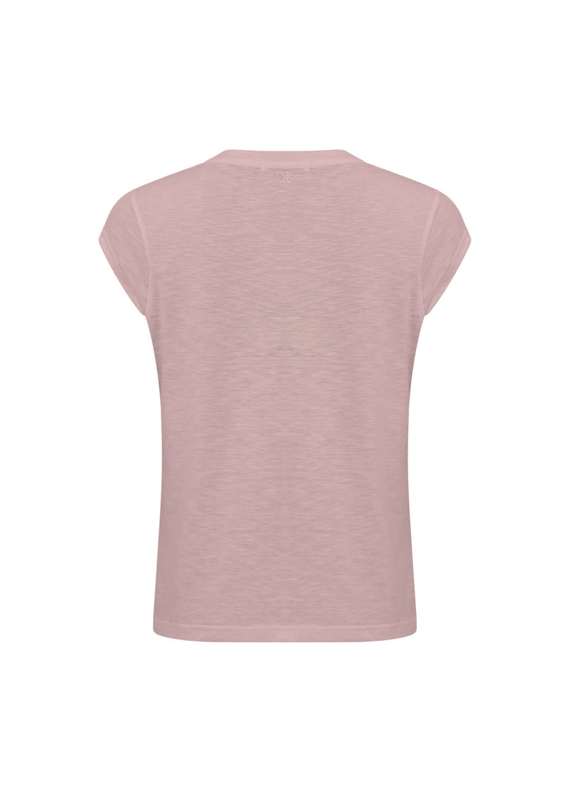 CC Heart CC HEART T-SHIRT MED V-HALT T-Shirt Old rose - 690