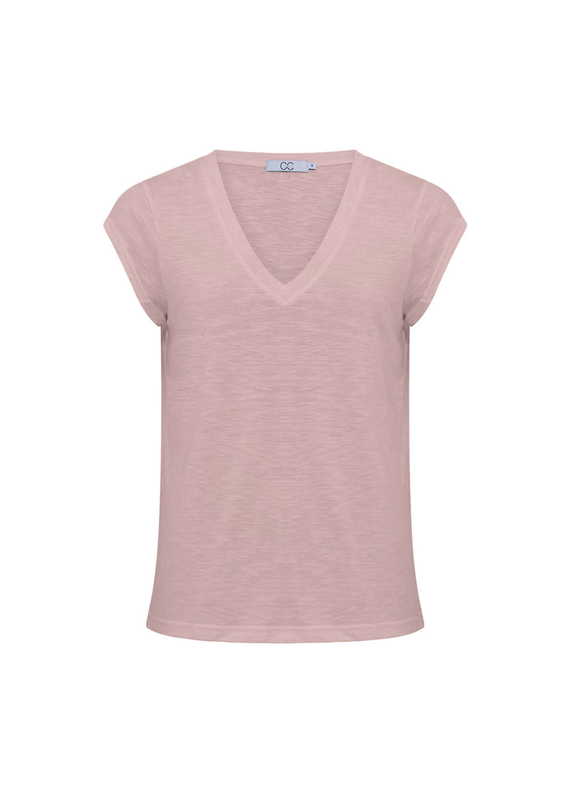 CC Heart CC HEART T-SHIRT MED V-HALT T-Shirt Old rose - 690