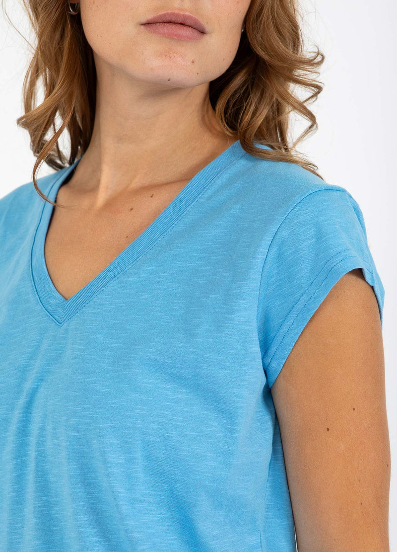 CC Heart CC HEART T-SHIRT MED V-HALT T-Shirt Storm blue - 539