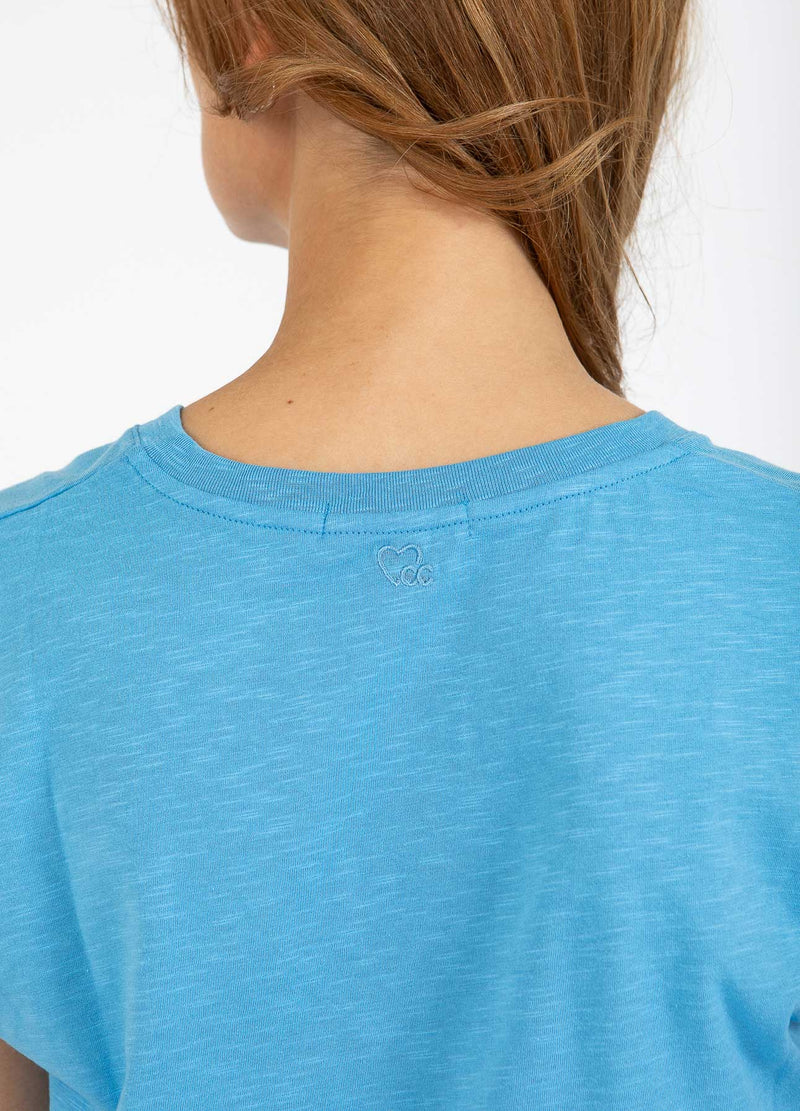 CC Heart CC HEART T-SHIRT MED V-HALT T-Shirt Storm blue - 539