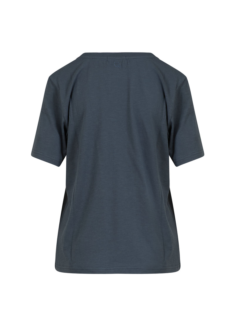 CC Heart CC HEART TOI T-SHIRT - MELLANÄRM T-Shirt Dark Stone Grey - 149