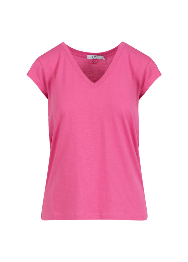 CC Heart CC HEART V-RINGAD T-SHIRT T-Shirt Clear pink - 691