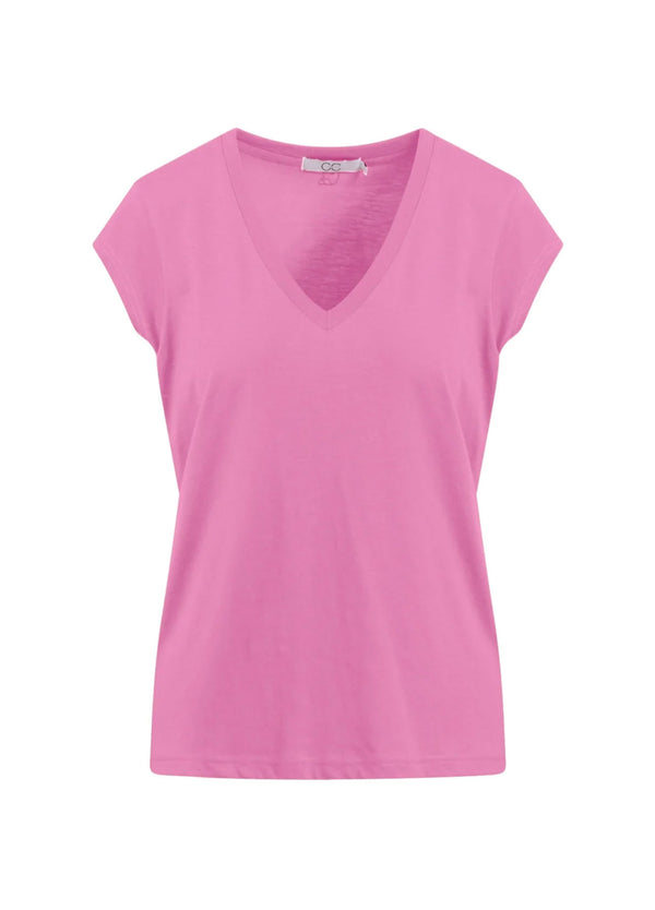 CC Heart CC HEART V-RINGAD T-SHIRT T-Shirt Diva pink - 667