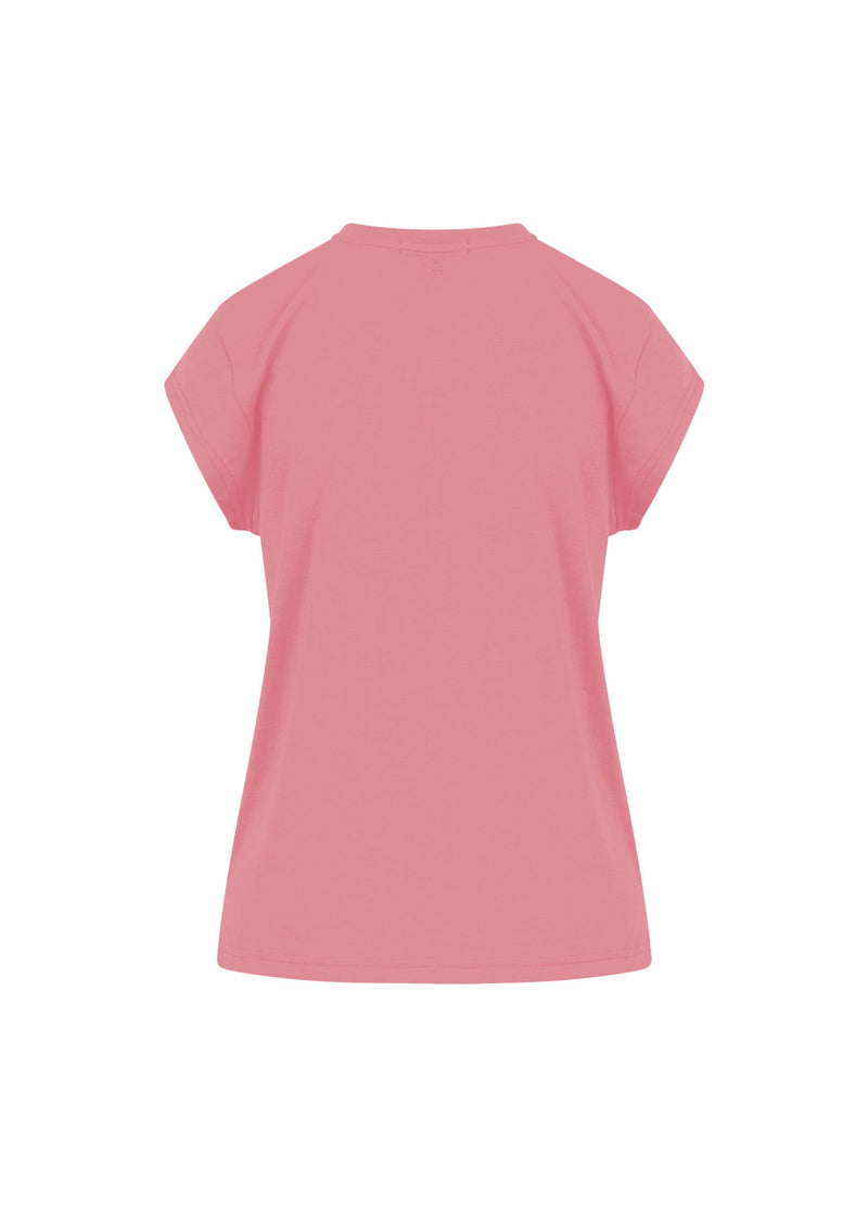 CC Heart CC HEART V-RINGAD T-SHIRT T-Shirt Dust pink - 654