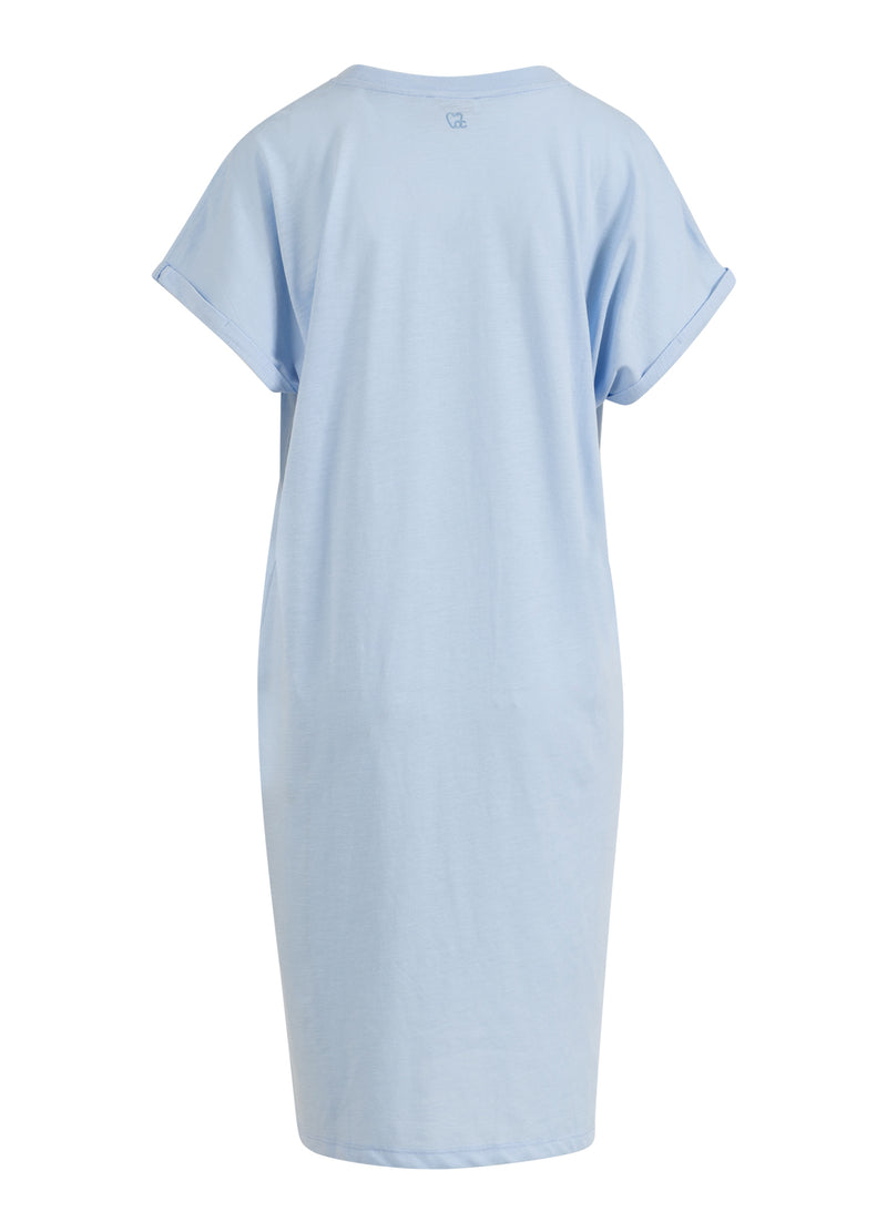 CC Heart CC HJÄRTA JERSEY KLÄNNING Dress Powder blue - 588