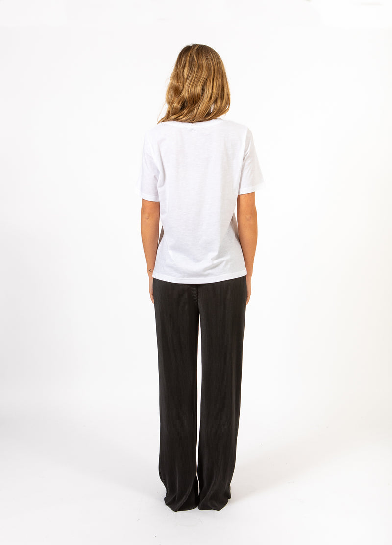 CC Heart CC HJÄRTA KYSS TEE - MELLANÄRMAR T-Shirt White - 200