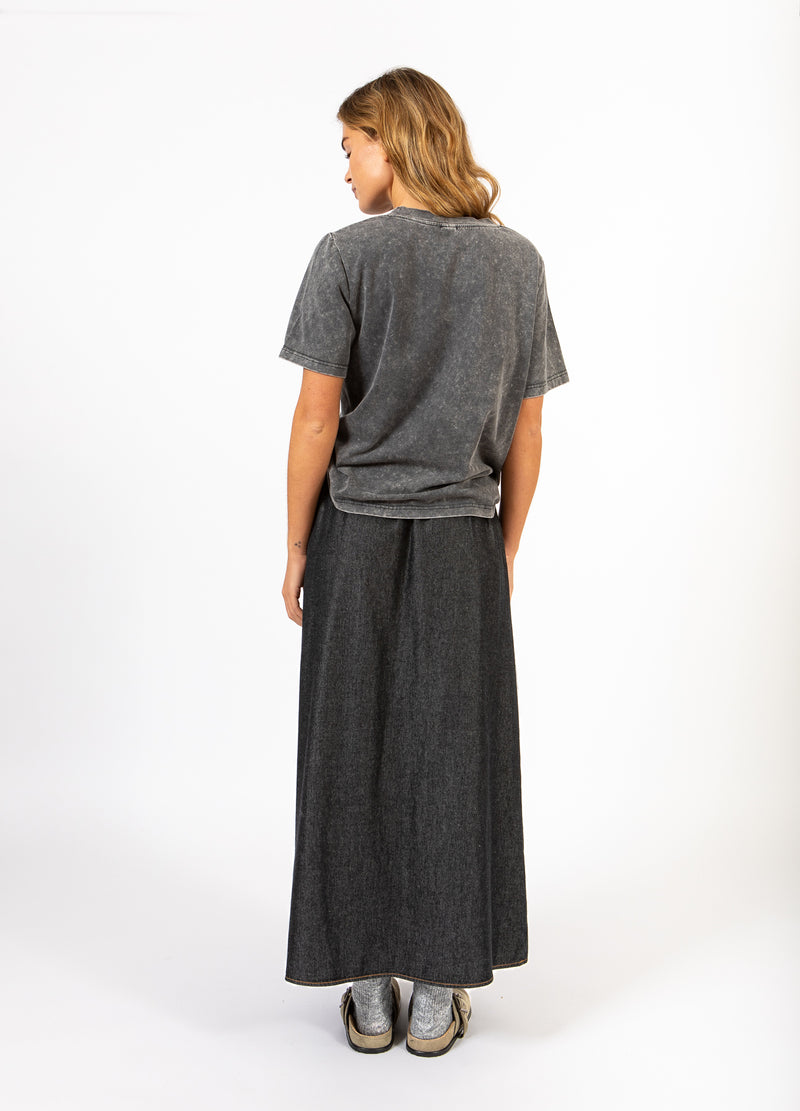 CC Heart CC HJÄRTA LIGHTNING TEE - MITTÄRM T-Shirt Washed grey - 180