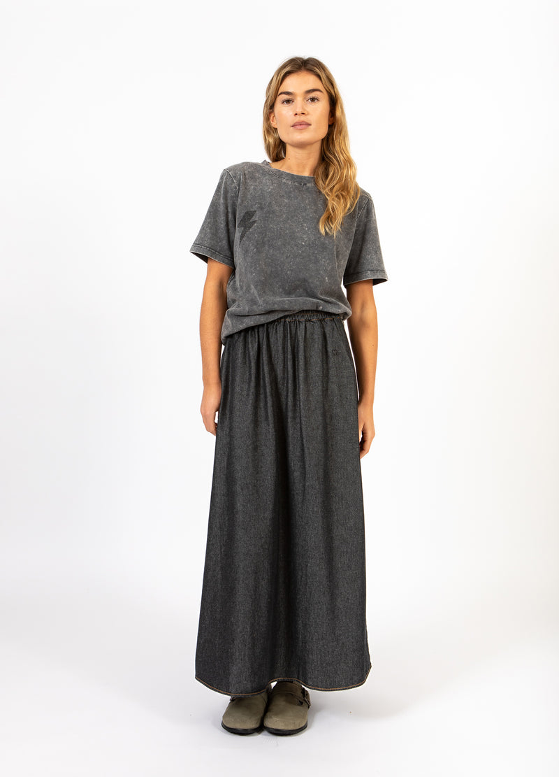CC Heart CC HJÄRTA LIGHTNING TEE - MITTÄRM T-Shirt Washed grey - 180