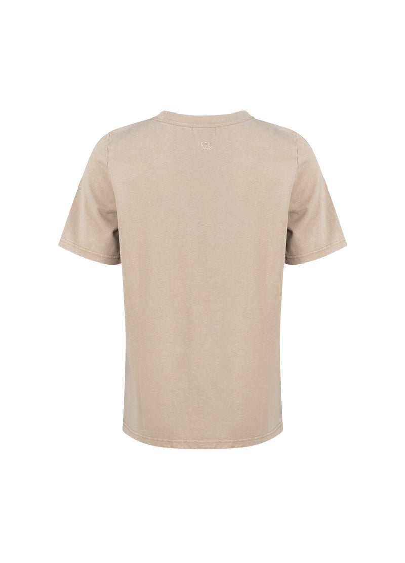 CC Heart CC HJÄRTA LIGHTNING TEE - MITTÄRM T-Shirt Washed sand - 365