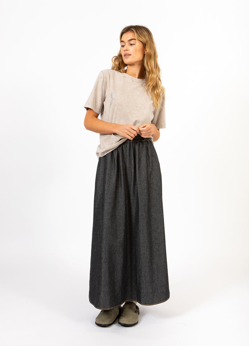 CC Heart CC HJÄRTA LIGHTNING TEE - MITTÄRM T-Shirt Washed sand - 365