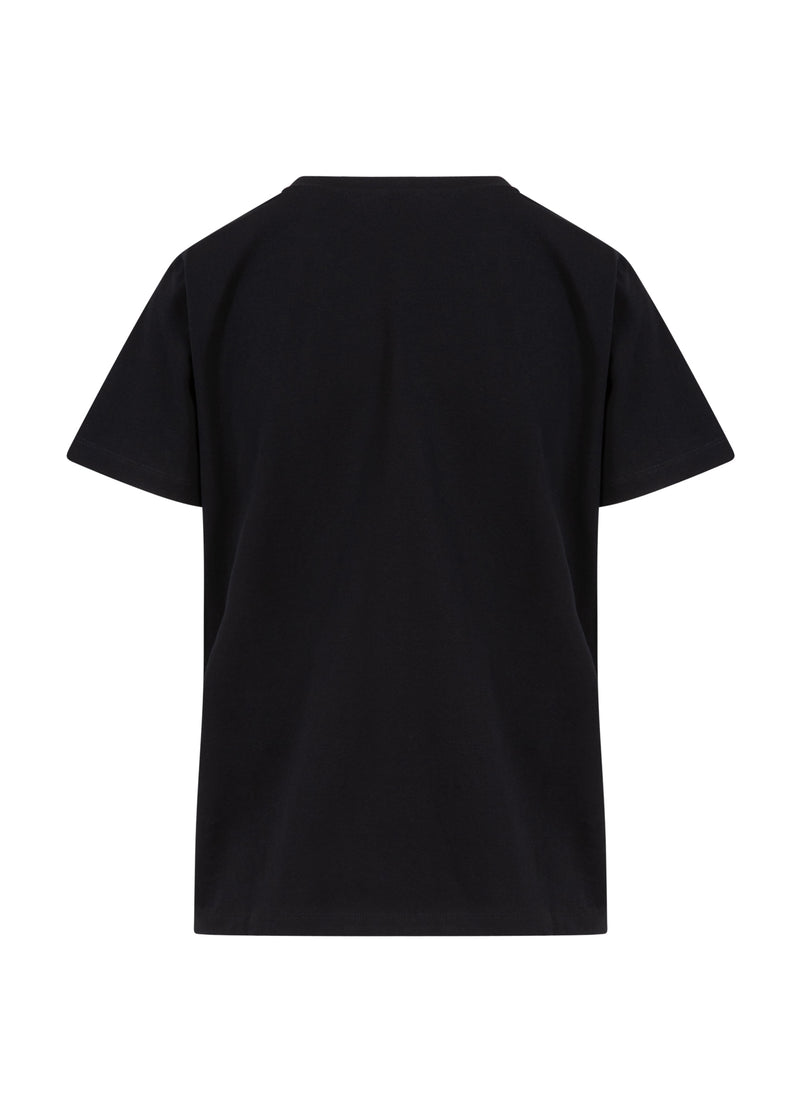 Coster Copenhagen CC SYNTETISK T-SHIRT T-Shirt Black - 100