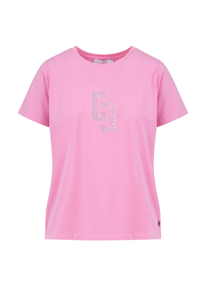 Coster Copenhagen CC SYNTETISK T-SHIRT T-Shirt Bubble pink - 690