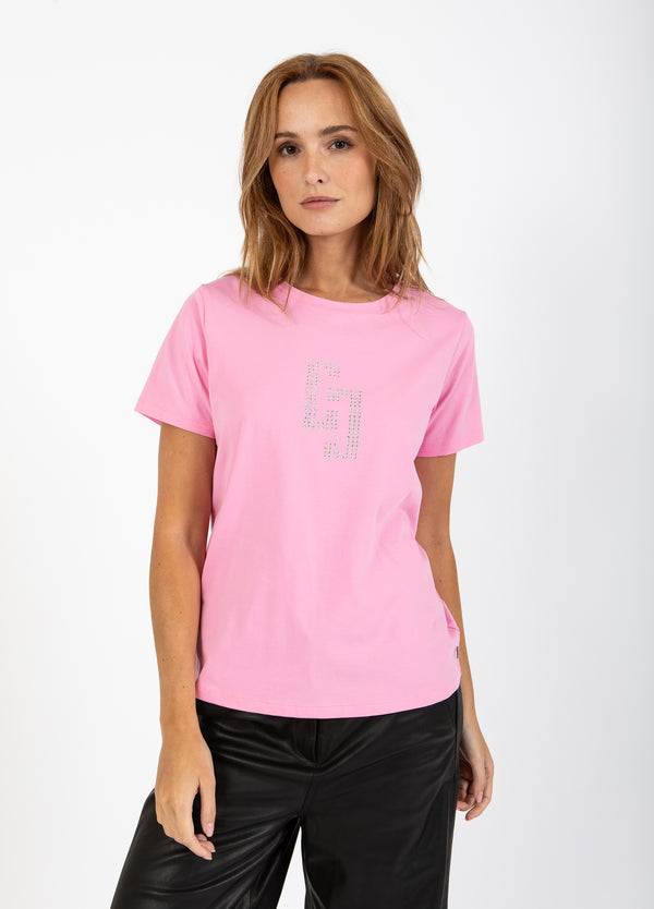 Coster Copenhagen CC SYNTETISK T-SHIRT T-Shirt Bubble pink - 690