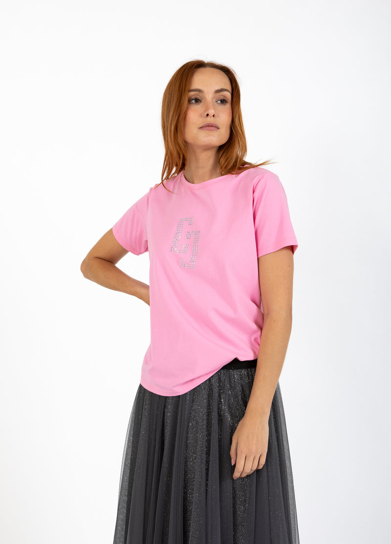 Coster Copenhagen CC SYNTETISK T-SHIRT T-Shirt Bubble pink - 690