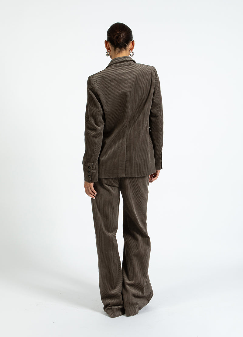 Coster Copenhagen CORDBYXOR KOSTYM - PETRA PASSFORM Pants Dove grey - 155