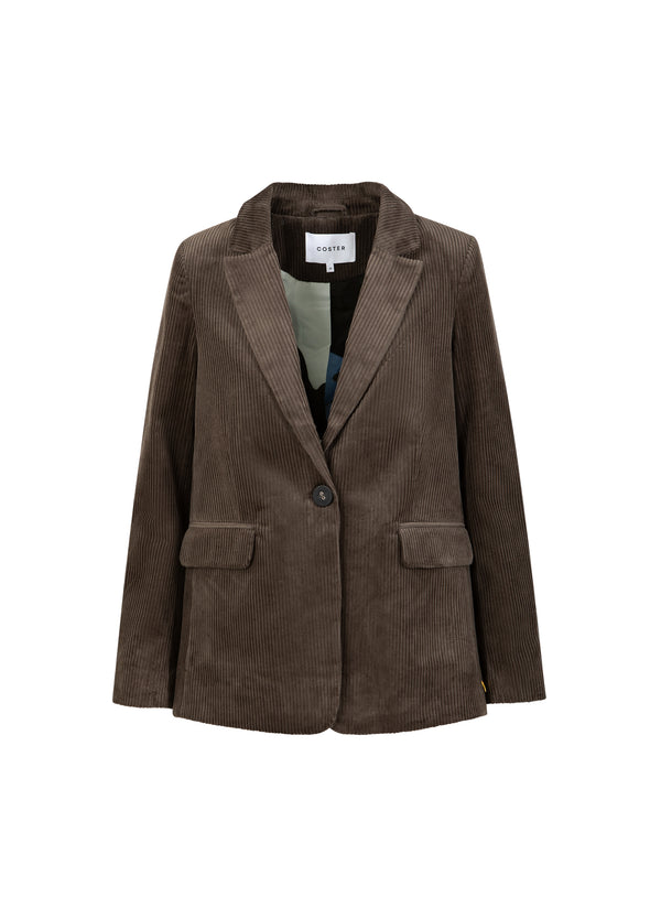 Coster Copenhagen CORDEROY DRÄKT BLAZER Blazer Dove grey - 155