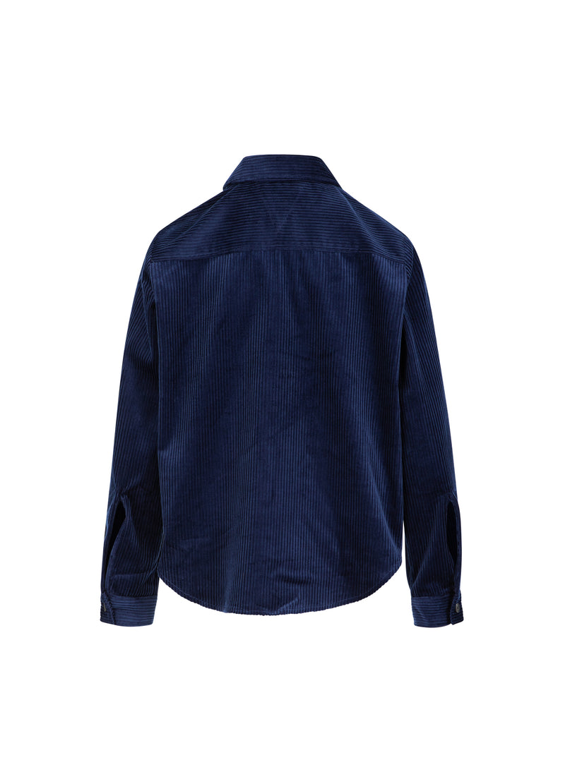 Coster Copenhagen CORDSKJORTA Shirt/Blouse Eclipse blue - 555