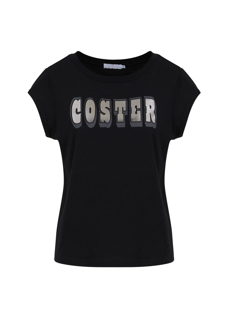 Coster Copenhagen  COSTER SPORT T-SHIRT - KORT ÄRMAR T-Shirt Black - 100