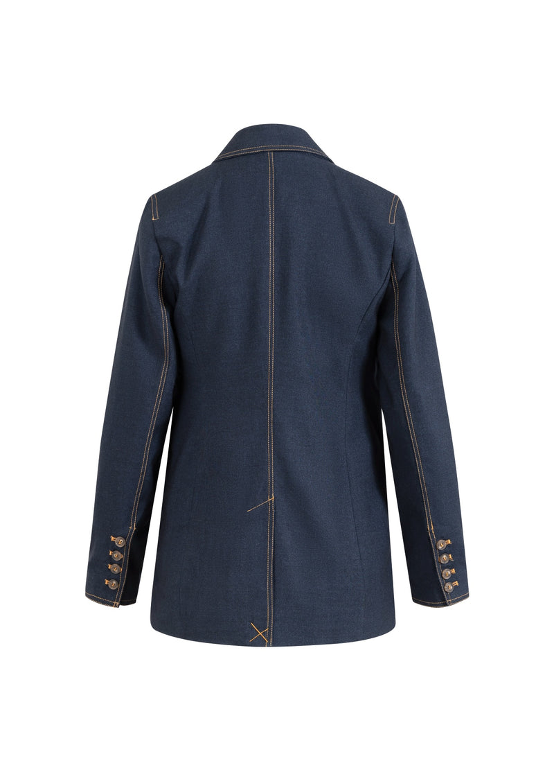 Coster Copenhagen DUBBELKNÄPPT KAVAJ Blazer Night blue - 513