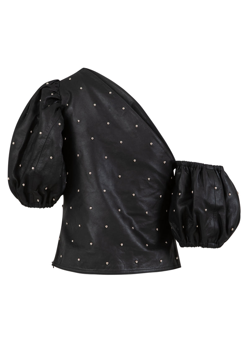 Coster Copenhagen EN AXEL SKINNTOPP Shirt/Blouse Black - 100