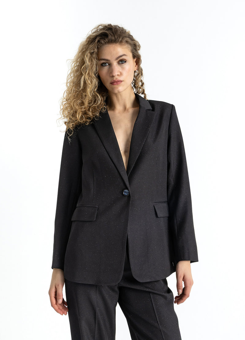 Coster Copenhagen GLITTER BLAZER Blazer Black - 100