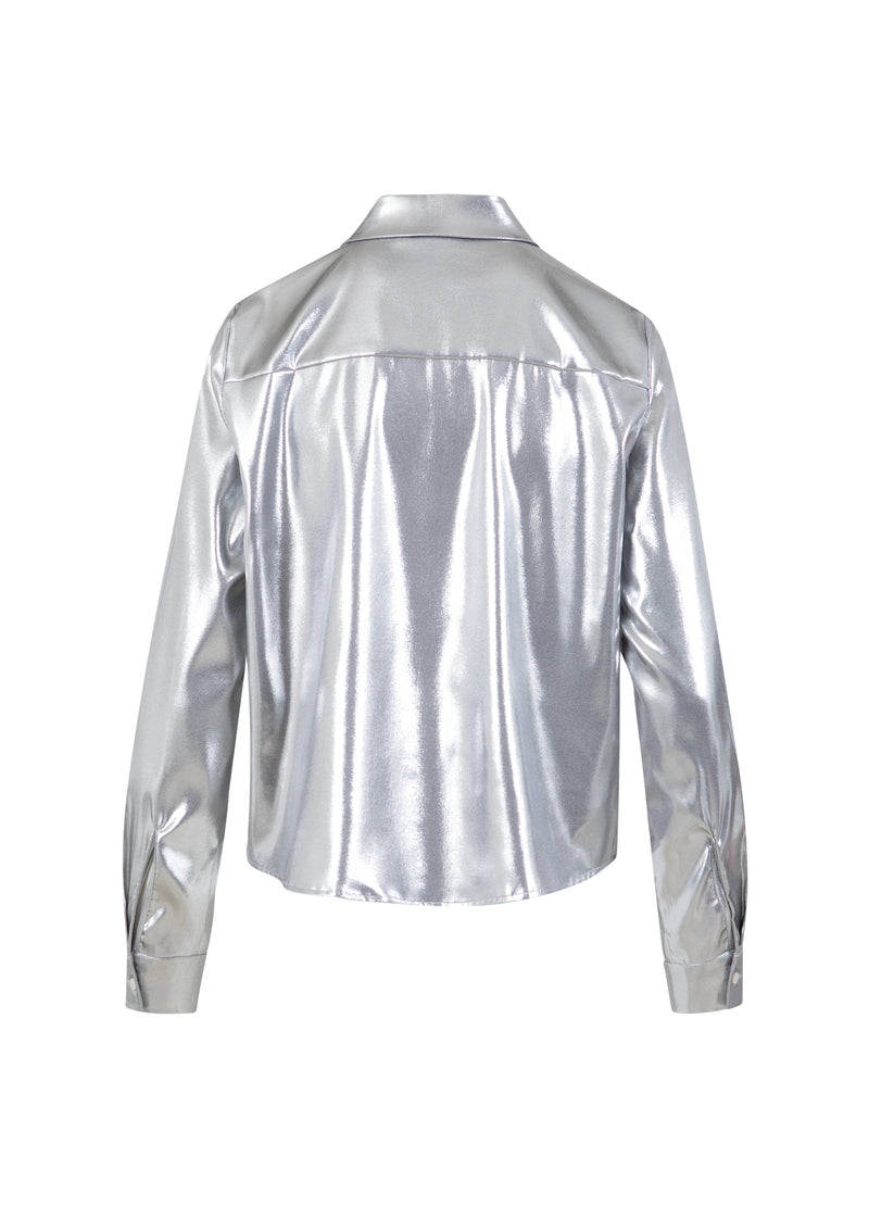 Coster Copenhagen GLITTRIG SKJORTA Shirt/Blouse Silver - 211