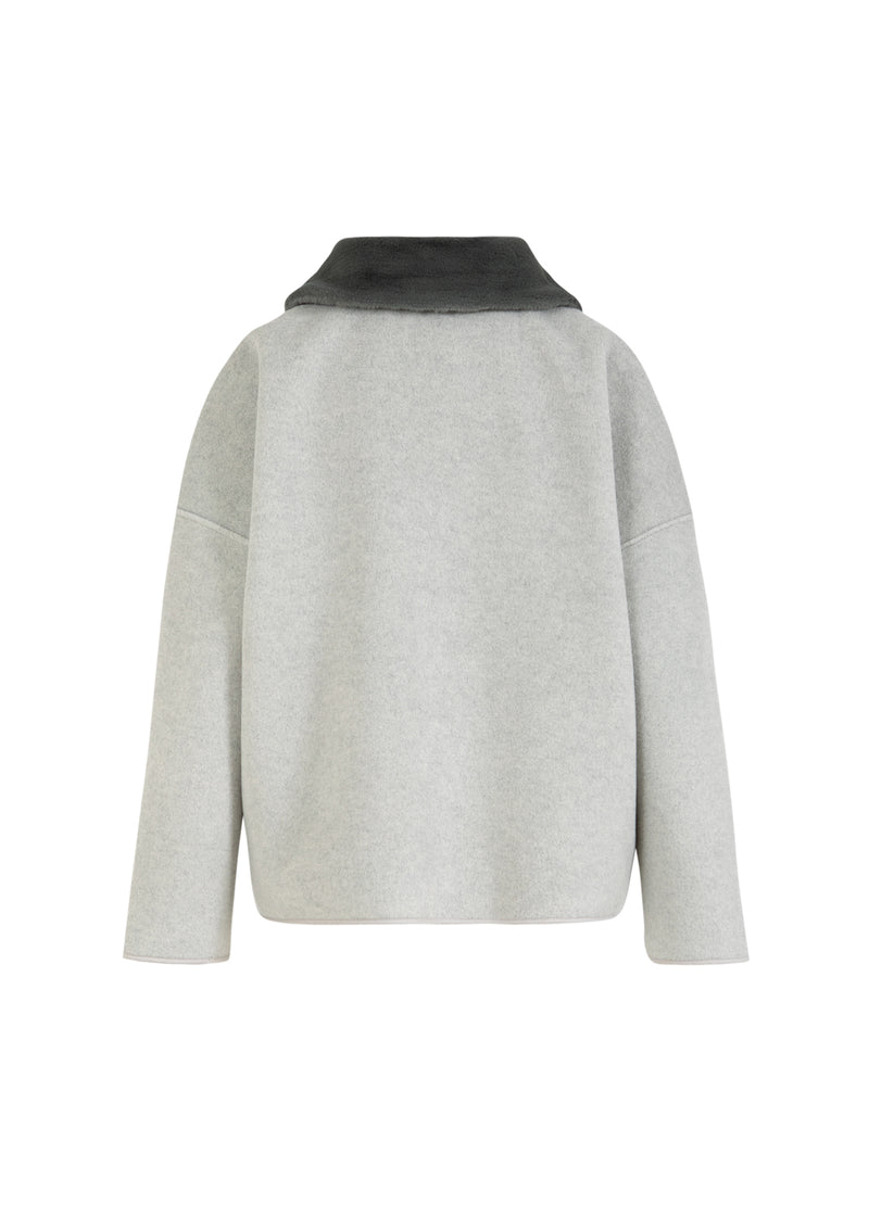 Coster Copenhagen JACKA MED PÄLSKRAGE Outerwear Dove grey - 155