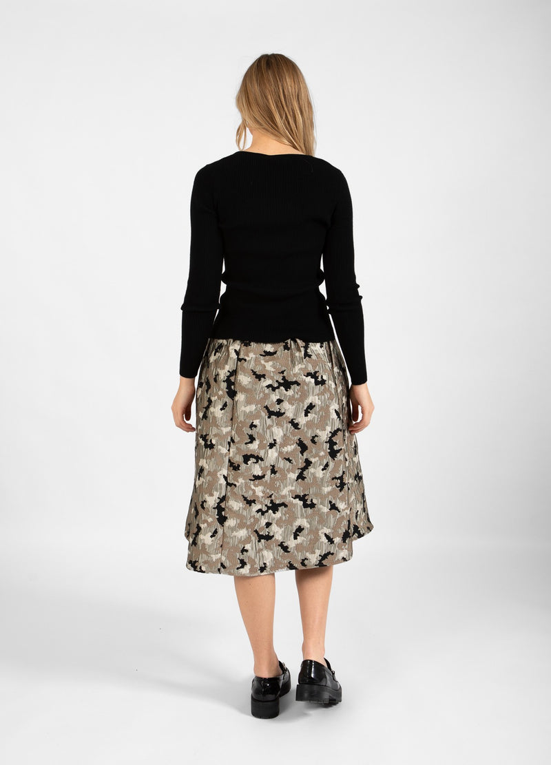 Coster Copenhagen JACQUARD-KJOL Skirt Graphic jaquard - 934