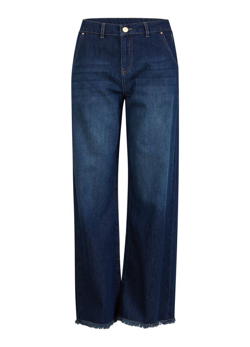 Coster Copenhagen JEANS MED BREDA BEN - PETRA PASSFORM Pants Dark Blue Denim - 571