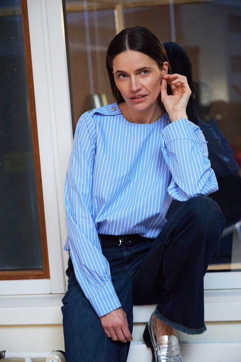 Coster Copenhagen JEANS MED BREDA BEN - PETRA PASSFORM Pants Dark Blue Denim - 571
