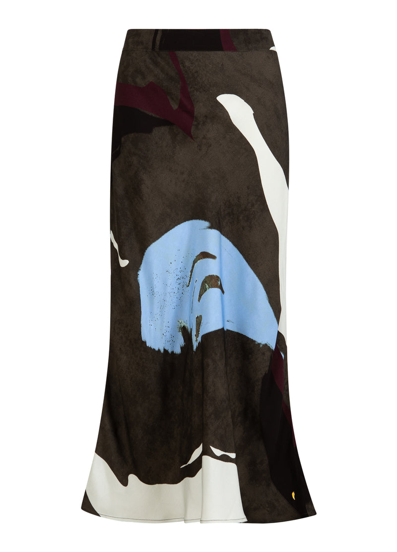 Coster Copenhagen KJOL I SKUGGA GRAFISK TRYCK Skirt Shadow graphic print - 955