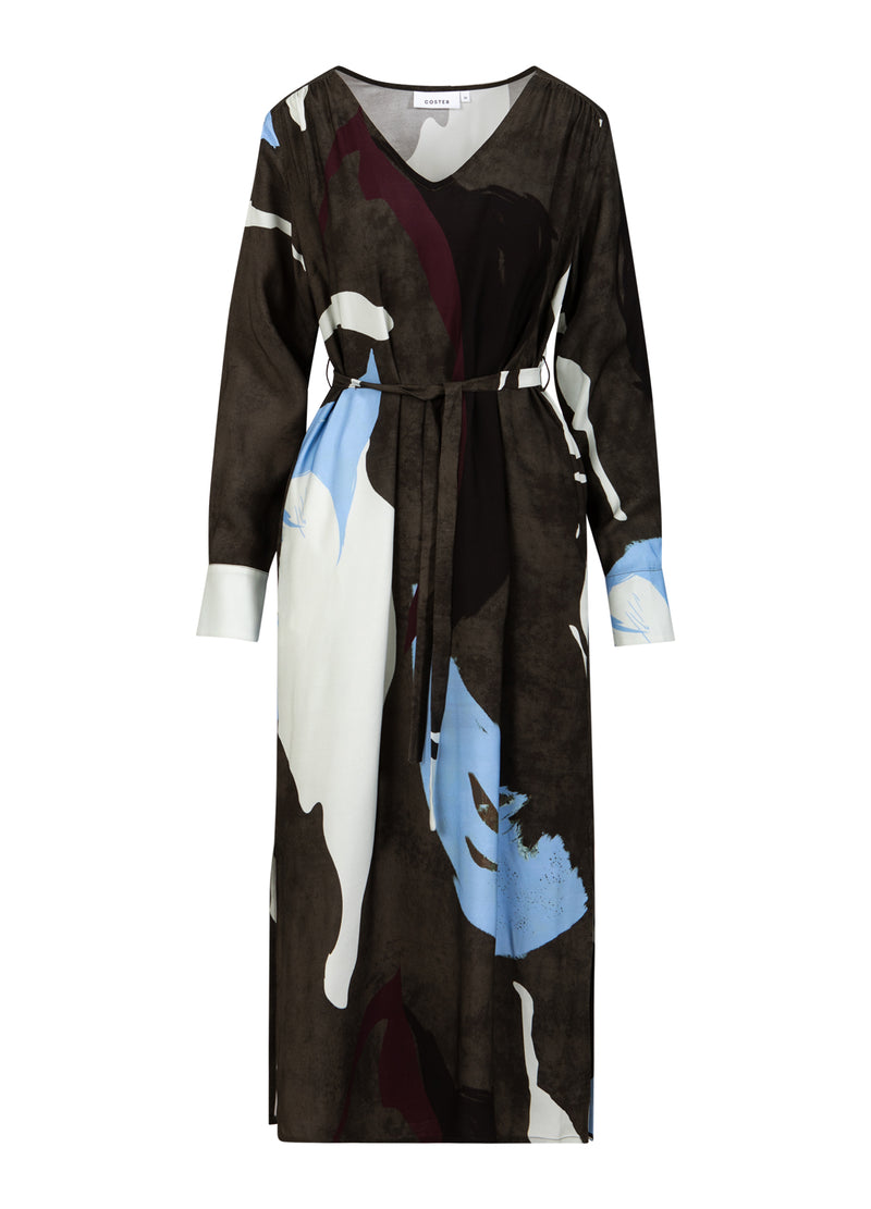 Coster Copenhagen KLÄNNING I SKUGGA GRAFISK TRYCK Dress Shadow graphic print - 955