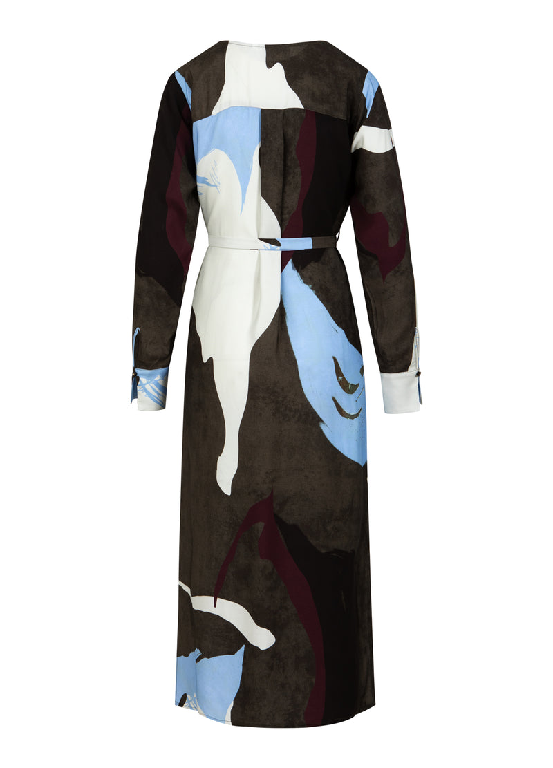 Coster Copenhagen KLÄNNING I SKUGGA GRAFISK TRYCK Dress Shadow graphic print - 955
