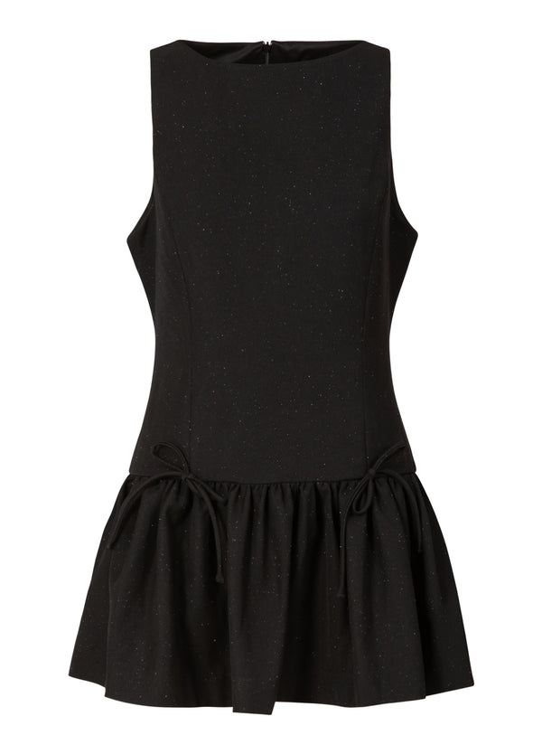 Coster Copenhagen KLÄNNING MED BÅGAR Dress Black - 100