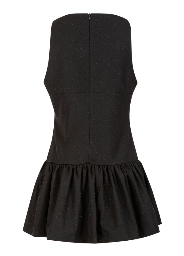 Coster Copenhagen KLÄNNING MED BÅGAR Dress Black - 100