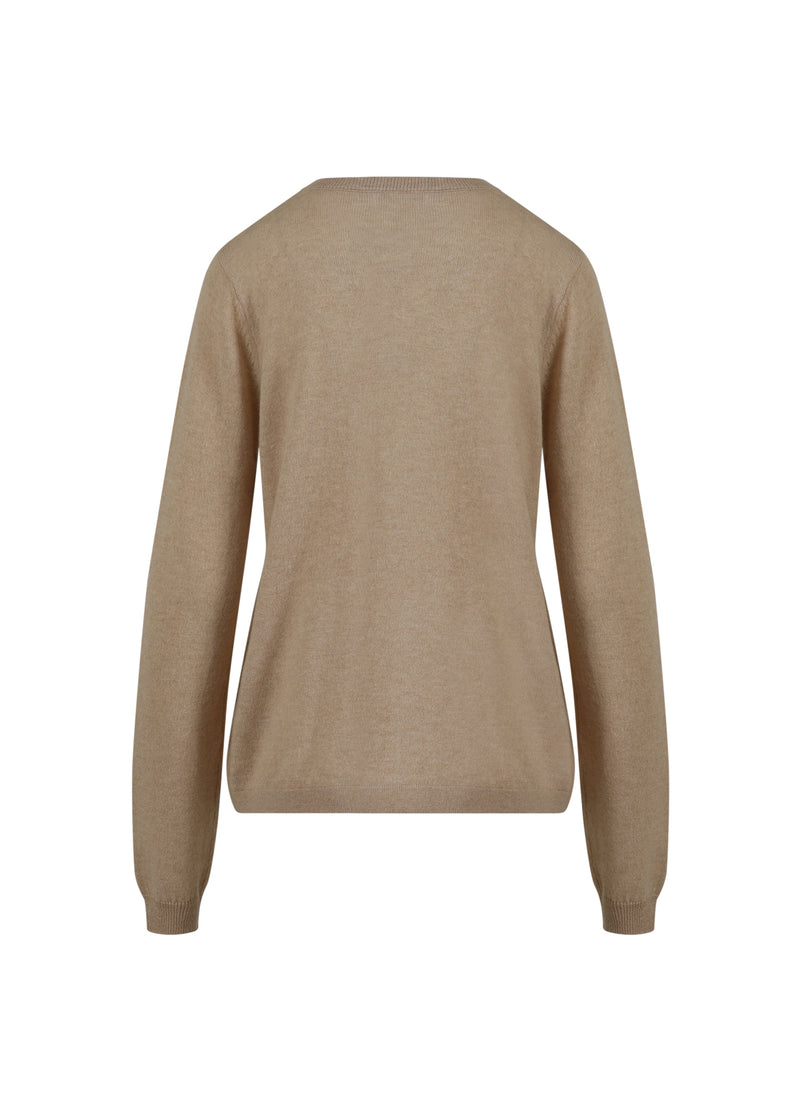 Coster Copenhagen KOFTA I KASCHMIR Knitwear Desert sand - 329