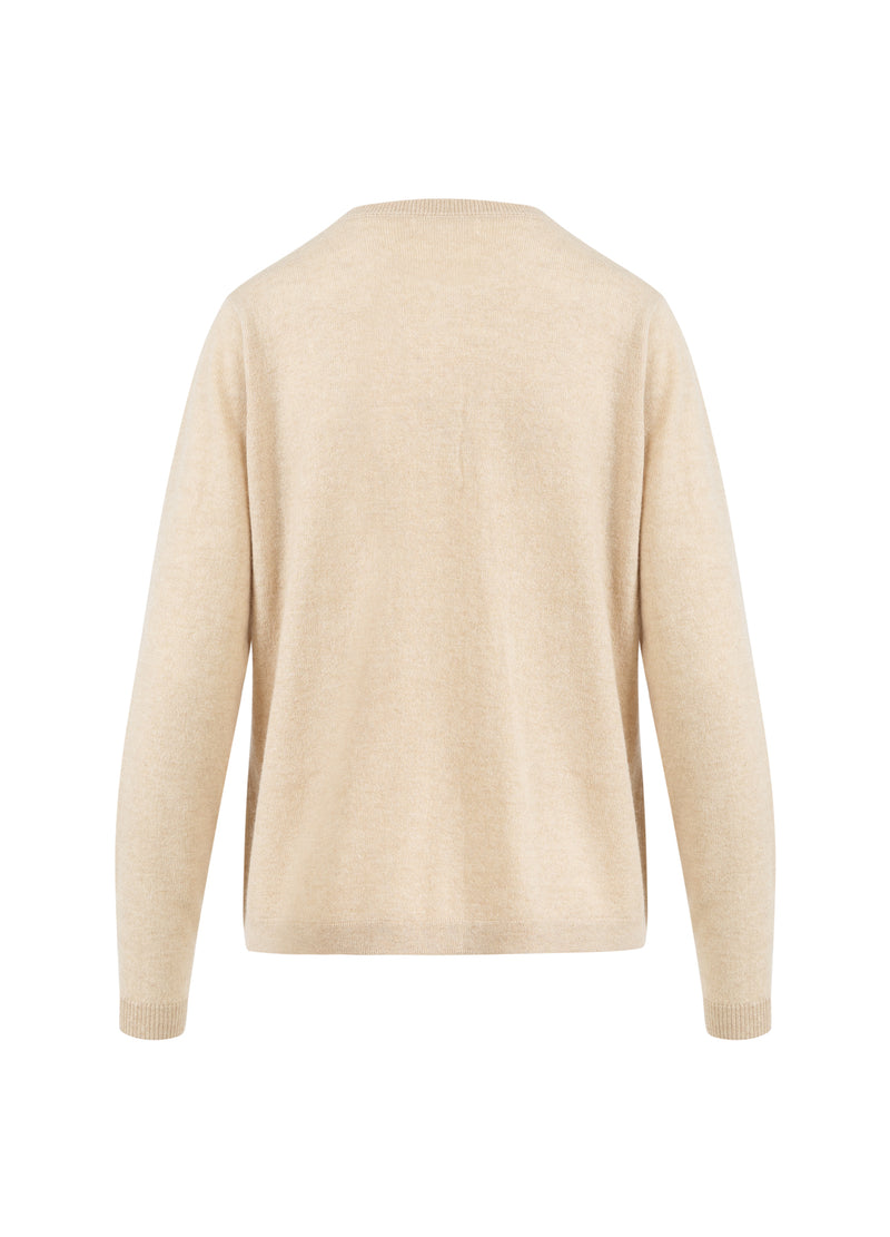 Coster Copenhagen KOFTA I KASCHMIR Knitwear Desert sand - 329