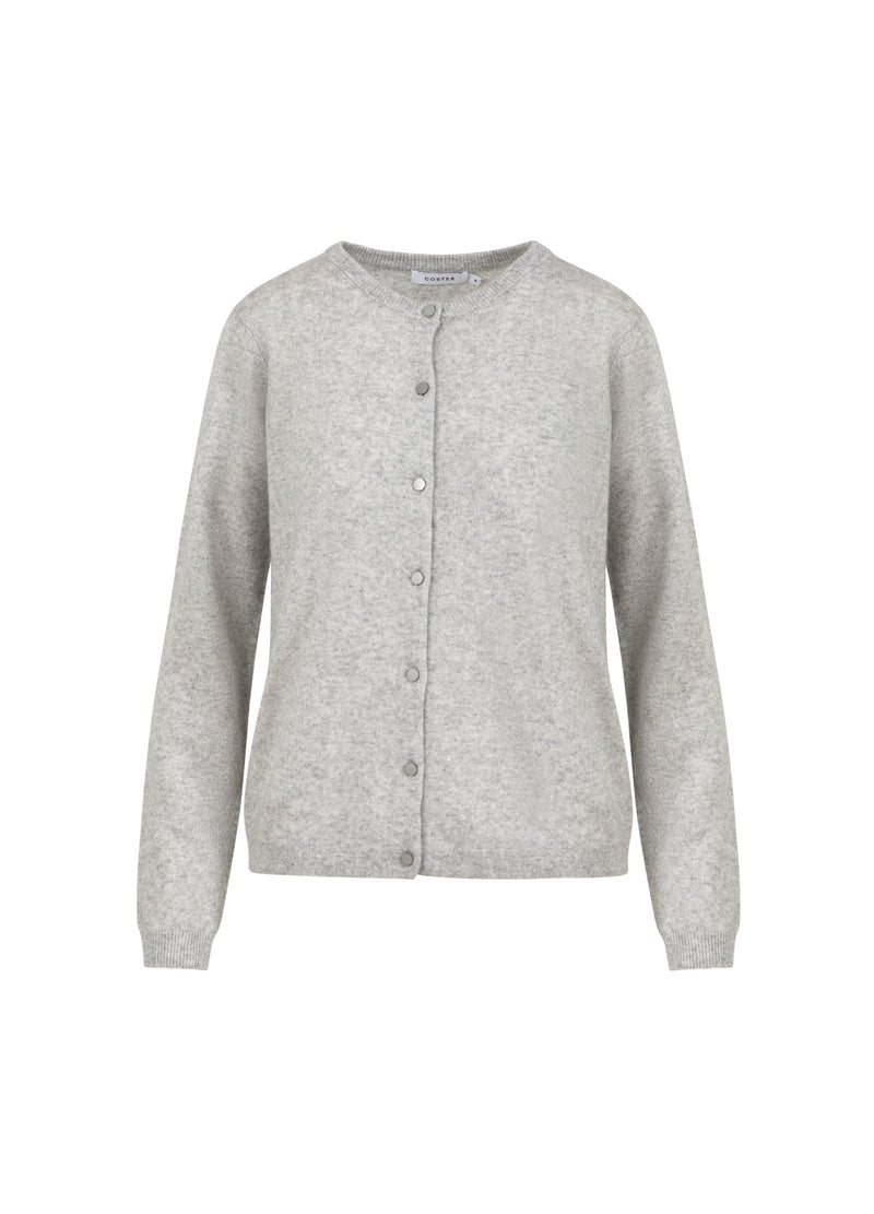 Coster Copenhagen KOFTA I KASCHMIR Knitwear Light grey melange - 129