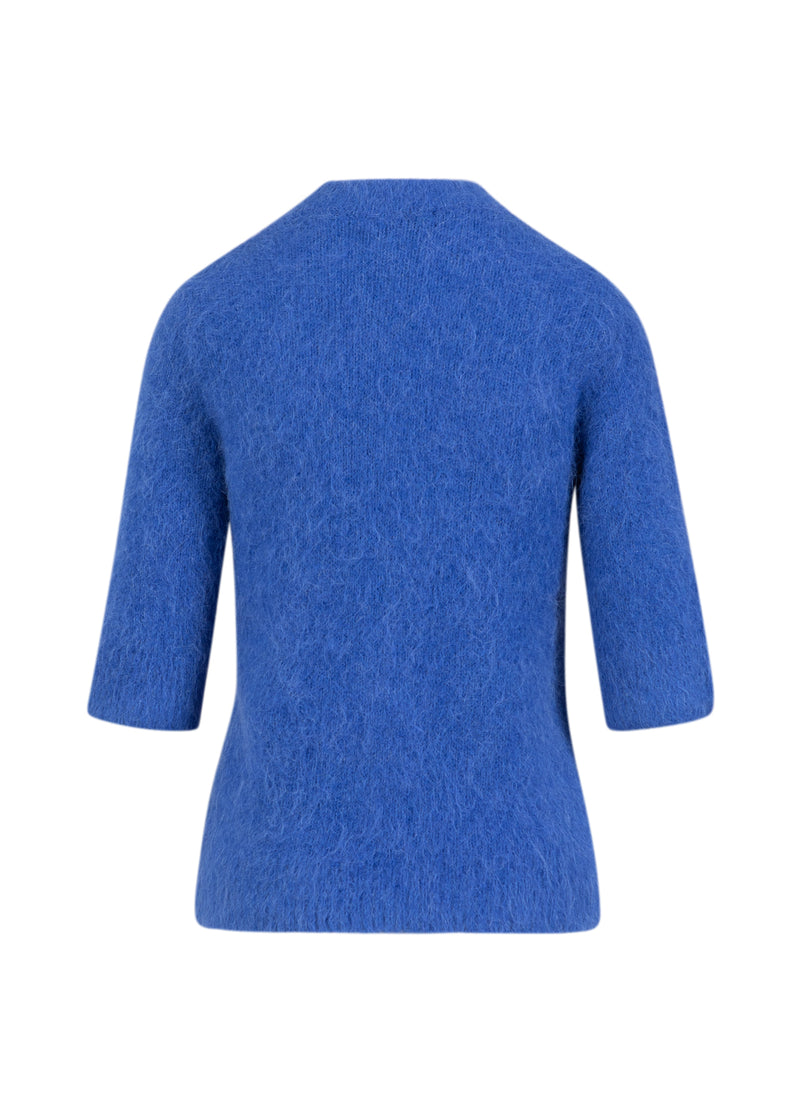 Coster Copenhagen KORTÄRMAD STICKAD Knitwear Rich blue - 583