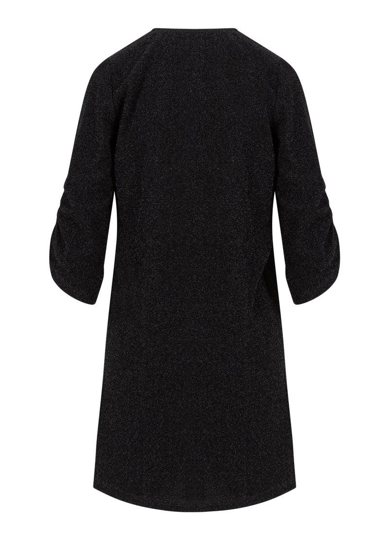 Coster Copenhagen KORT GLITTRIG KLÄNNING Dress Black glitter - 194