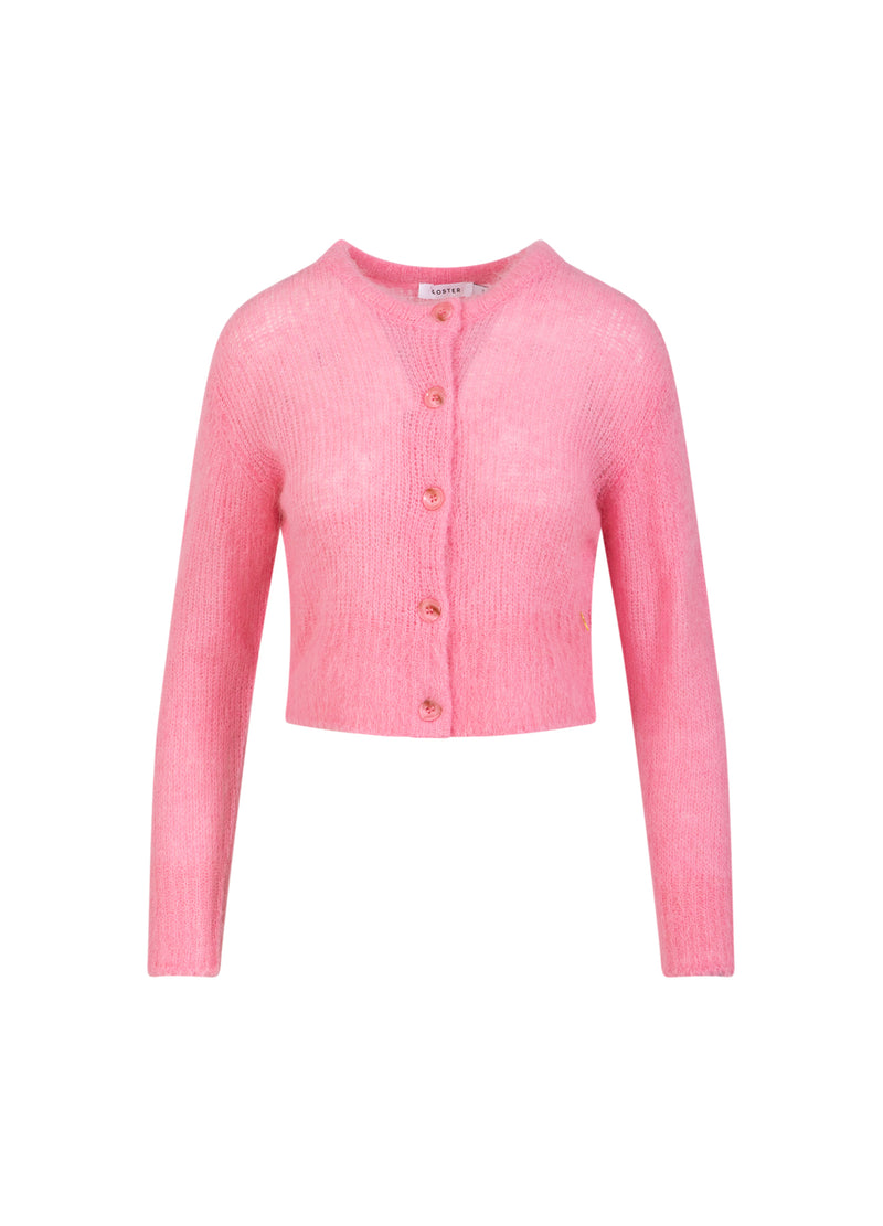 Coster Copenhagen KORT TRÖJKAFTAN I ALPACKA Knitwear Tropical pink - 689