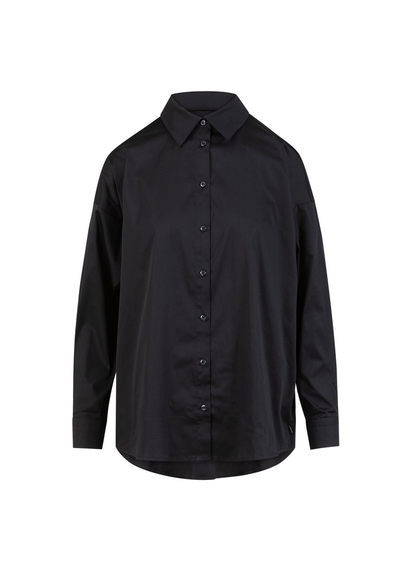 Coster Copenhagen LÅDAKLASSISK SKJORTA Shirt/Blouse Black - 100