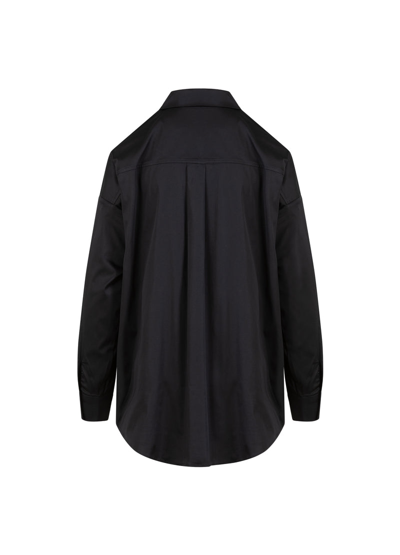 Coster Copenhagen LÅDAKLASSISK SKJORTA Shirt/Blouse Black - 100