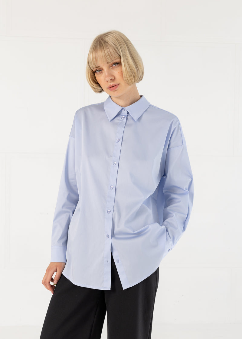 Coster Copenhagen LÅDAKLASSISK SKJORTA Shirt/Blouse Oxford blue - 508